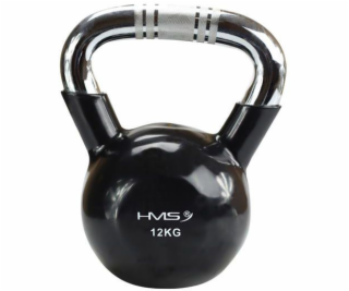 Kettlebell chrome 12kg black HMS KTC12