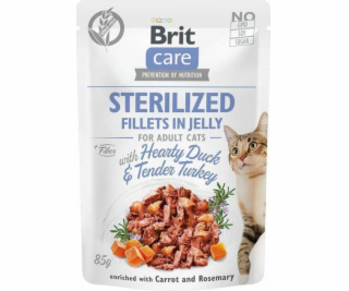 BRIT Care Sterilized Fillets in Jelly -