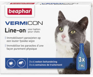 Beaphar parasite drops for cats - 3x 1m