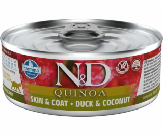 FARMINA N&D CAT QUINOA DUCK&COCONUT ADU