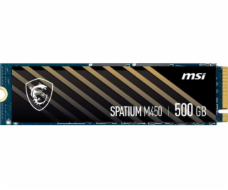 MSI SPATIUM M450 PCIe 4.0 NVMe M.2 500G