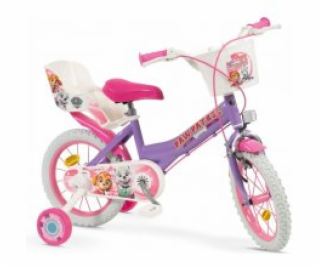 Children s Bike 14  Paw Patrol Purple 1