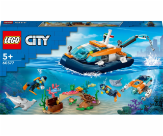 LEGO City 60377 Explorer Diving Boat