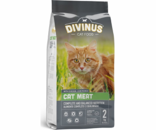 DIVINUS Cat Meat - dry cat food - 2 kg