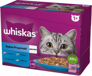 WHISKAS jelly sachets  flavours: White 