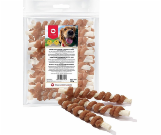 MACED Rabbit wrapped rawhide sticks - d