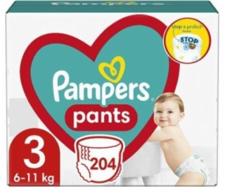 Pampers Pants Boy/Girl 3 204 pc(s)