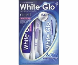 White Glo Night&Day Set zubní pasta 65ml + noční gel 65ml...