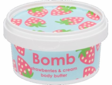 Bomb Cosmetics BOMB COSMETICS_Jahodový krém Prefect Body Butter Jahodový krém 200ml