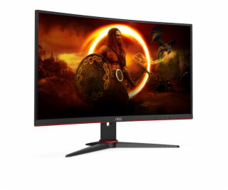 AOC/C27G2E/BK/27 /VA/FHD/165Hz/1ms/Blck-Red/3R