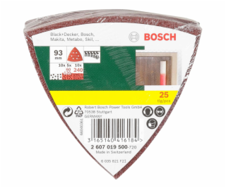 Bosch 25 Brusne listy pre Bruska delta granulac. 60/120/24