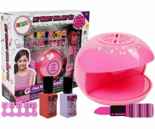 LEANToys Nail Art Kit Nálepky na lak na nehty Různé vzory