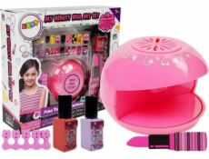 LEANToys Nail Art Kit Nálepky na lak na nehty Různé vzory