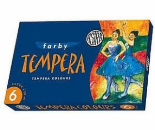 Barvy Astra Tempera 6 barev/20 ml