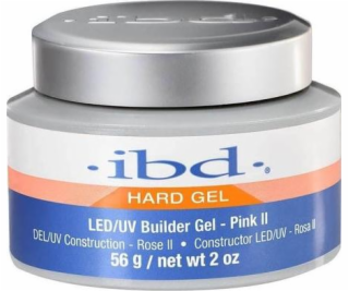 IBD IBD_Hard Builder Gel LED/UV stavební gel Pink II 56g