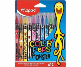 Fixy Maped Colorpeps Monster 12 barev