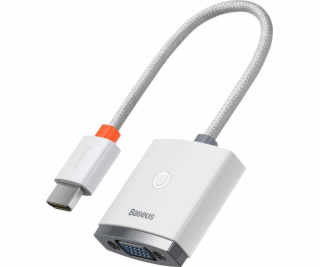 Adaptér HDMI na VGA so zvukom radu Baseus Lite (biela)