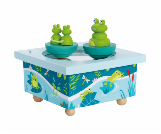 Trousselier Music Box Dancing Frogs