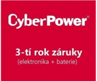 CyberPower 3-tí rok záruky pro PR3000ERTXL2U