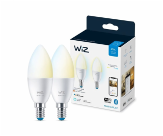 WiZ LED 2xE14 C37 8719514551336 27-65K