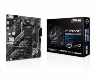 ASUS PRIME B550M-K ARGB socket  AM4 B550 DDR4 mATX M.2 HD...