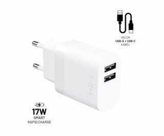 Fixed nabíječka 2xUSB 17W FIXC17N-2UC-WH