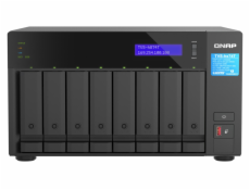 QNAP TVS-h874T-i7-32G (12core, ZFS, 32GB RAM, 8x SATA, 2x M.2 NVMe, 2x 2,5GbE, 2x Thunderbolt 4)