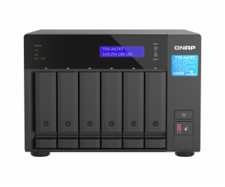 QNAP TVS-h674T-i5-32G (6core, ZFS, 32GB RAM, 6x SATA, 2x ...