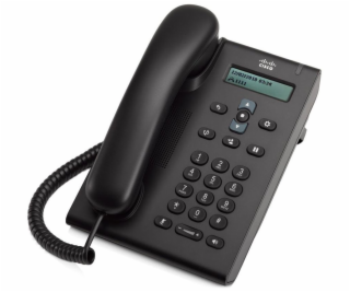 Cisco Unified SIP Phone 3905, Charcoal, Standard Handset