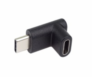 PremiumCord Adaptér USB-C na USB-C, zahnutý 90°