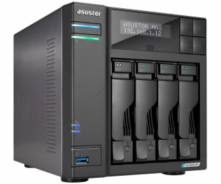 OPRAVENÉ - Asustor NAS AS6704T / 4x 2,5 /3,5  SATA III/ C...