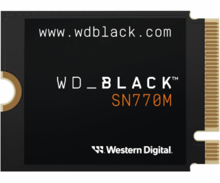 WD Black SN770M/500GB/SSD/M.2 NVMe/Černá/5R