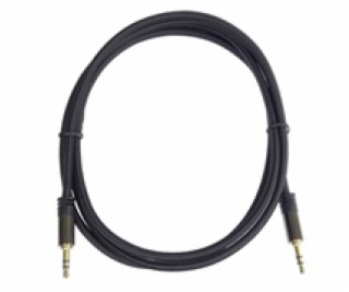 PREMIUMCORD kabel, stíněný, Jack 3.5mm - Jack 3.5mm M/M 1,5m