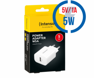 Intenso Power Adapter W5A white 1x USB-A 5W