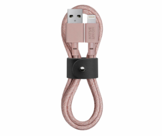 Native Union Belt Cable USB-A to Lightning 1,2m Rose