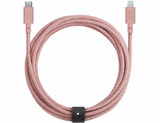 Native Union Belt Cable USB-C to Lightning 3m Rose