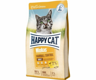 Happy Cat MINKAS Hairball Control - anti-frizz, drůbež 4 kg