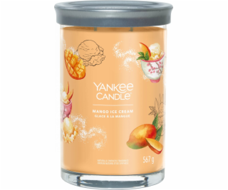 Svíčka ve skleněném válci Yankee Candle, Mangová zmrzlina...