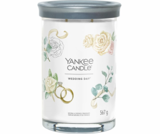 Svíčka ve skleněném válci Yankee Candle, Svatební den, 567 g