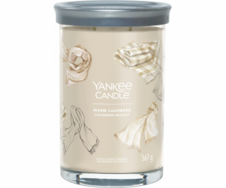 Svíčka ve skleněném válci Yankee Candle, Hřejivý kašmír, ...