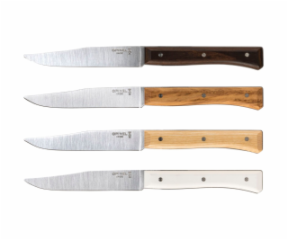 Opinel Table Knives Facette Set of 4   Mix