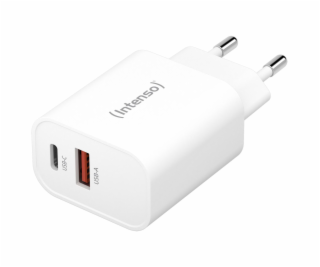 Intenso Power Adapter W30AC 1x USB-A 1x USB-C 30W     white