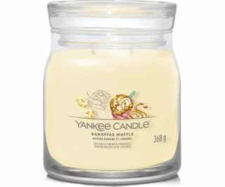 Svíčka ve skleněné dóze Yankee Candle, Vafle s banány a k...