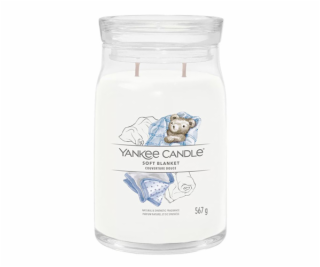 Svíčka ve skleněné dóze Yankee Candle, Jemná přikrývka, 5...