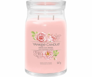 Svíčka ve skleněné dóze Yankee Candle, Čerstvě nařezané r...