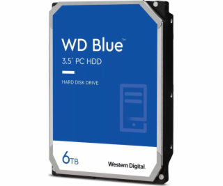 Disk Western Digital Blue 6TB 3,5 , SATA III, 256MB, 5400RPM