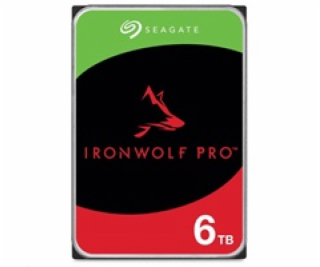 SEAGATE HDD IRONWOLF PRO (NAS) 6TB SATAIII, 7200rpm, 256M...