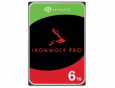 SEAGATE HDD IRONWOLF PRO (NAS) 6TB SATAIII, 7200rpm, 256MB cache