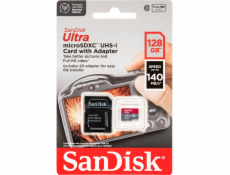 SanDisk Ultra microSDHC    128GB 140MB/s.Adapt.SDSQUAB-128G-GN6IA