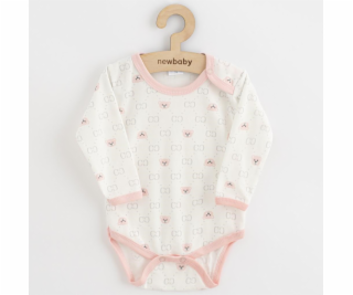 Kojenecké body New Baby Classic II medvídek růžový